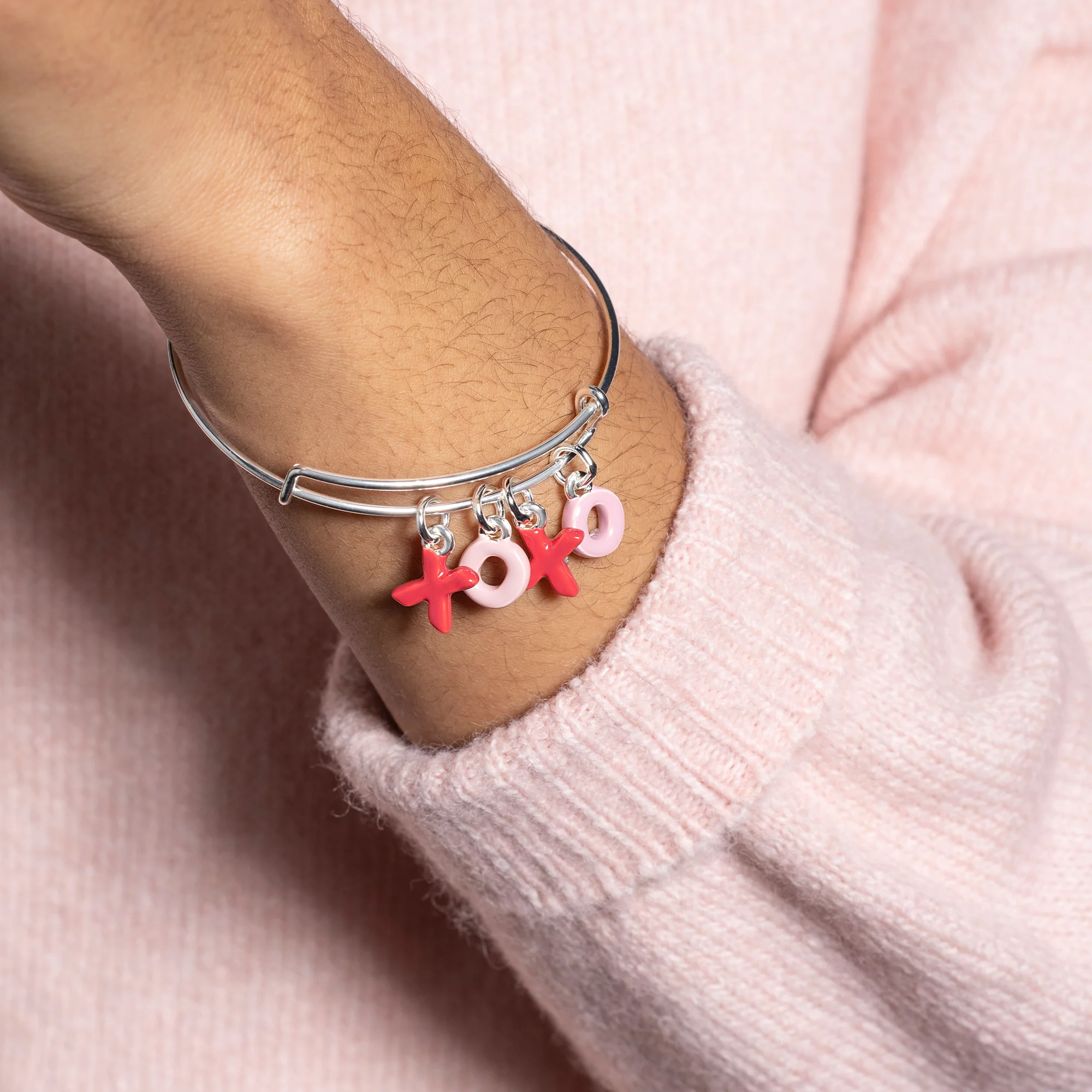 'XOXO' Charm Bangle - Image 2